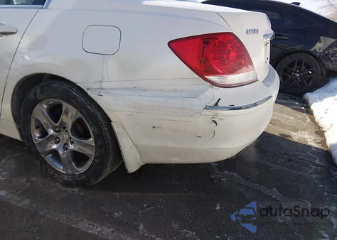 2006 Acura Rl 3.5 из США, поврежденный, VIN JH4KB16516C003829